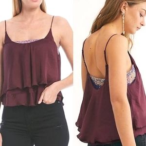 NWT Free People Turn It On Cami